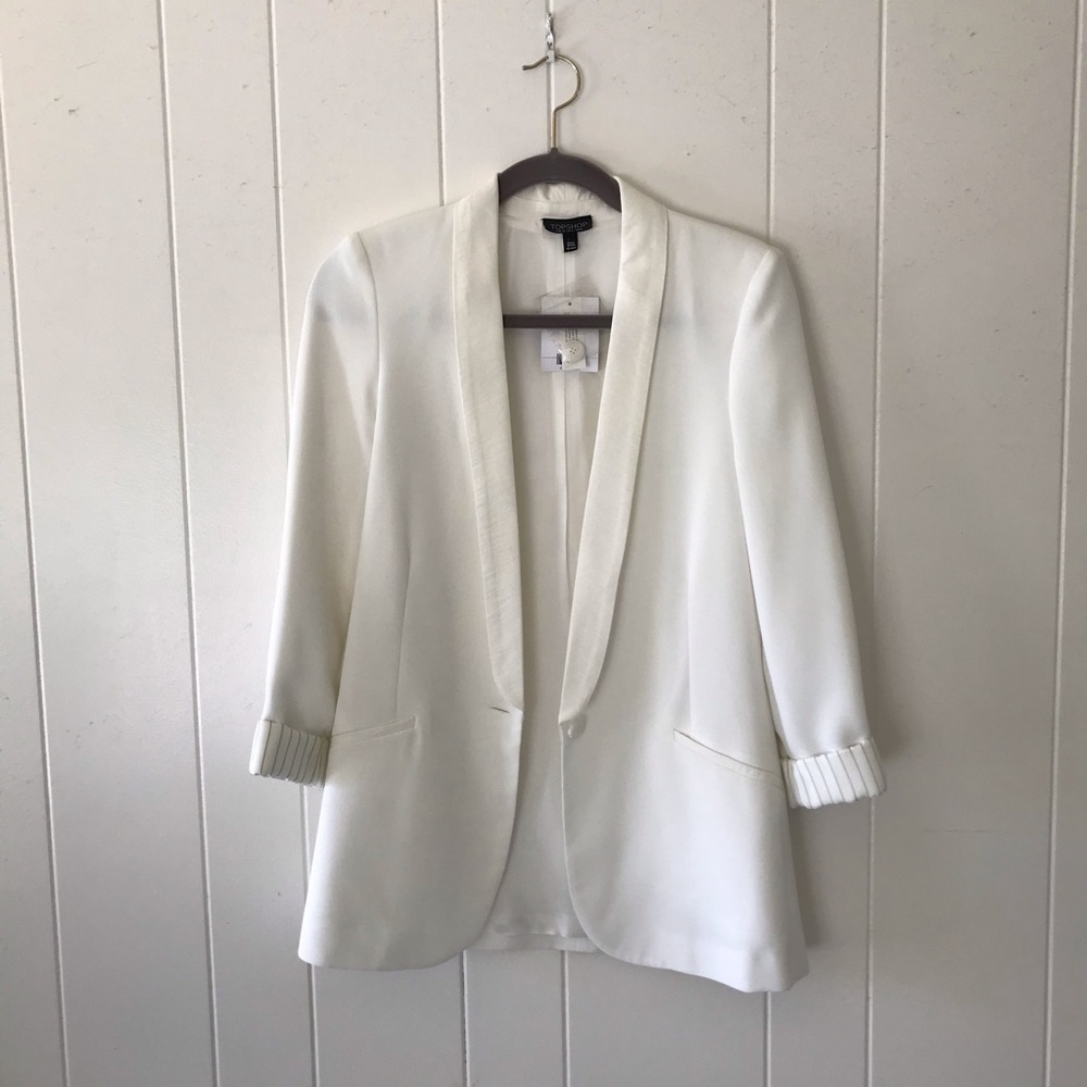 White blazer